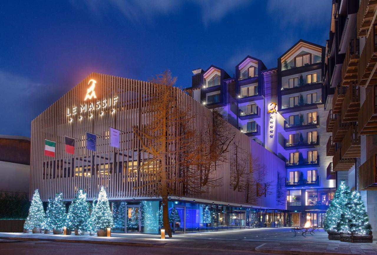 Le Massif Hotel & Lodge Courmayeur The Leading Hotels Of The World Екстериор снимка