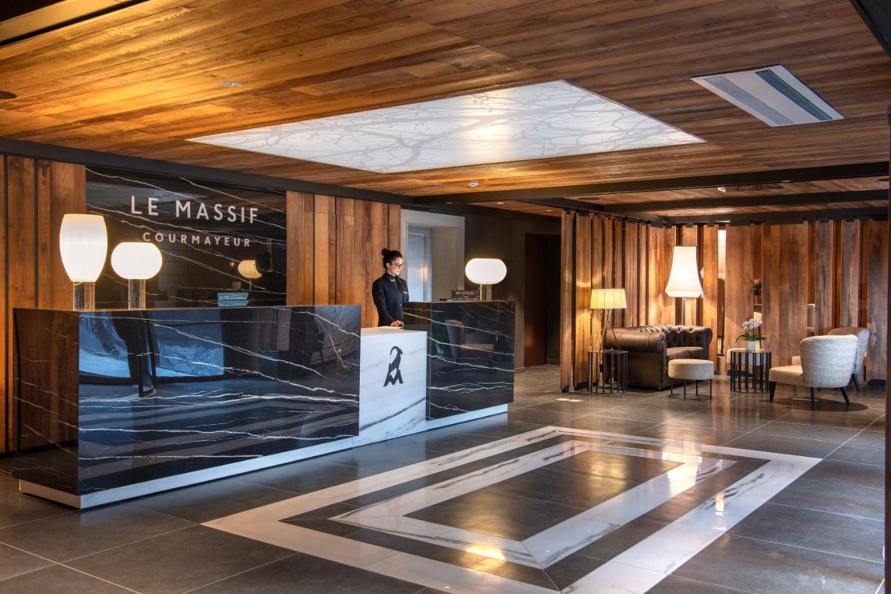Le Massif Hotel & Lodge Courmayeur The Leading Hotels Of The World Екстериор снимка